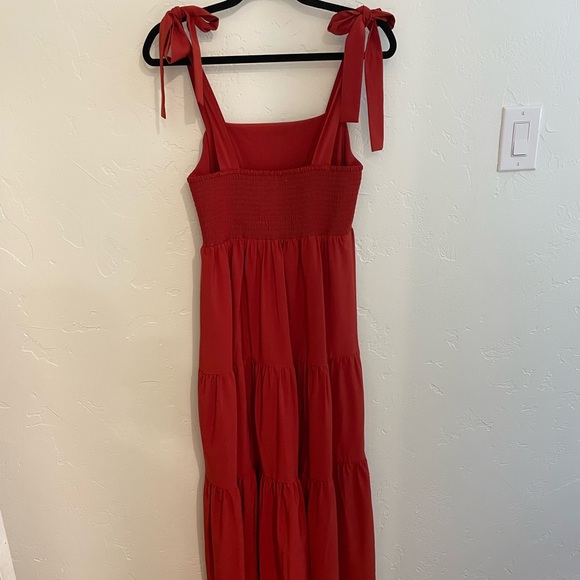 Beautiful red/orange a loves a maxi dress! Size small - Picture 2 of 4